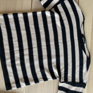 Gestreifter Strickpullover XS