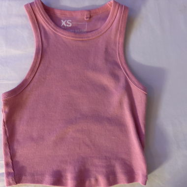 Débardeur rose XS