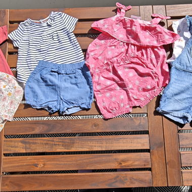 Set di abbigliamento per bambini, taglia 80