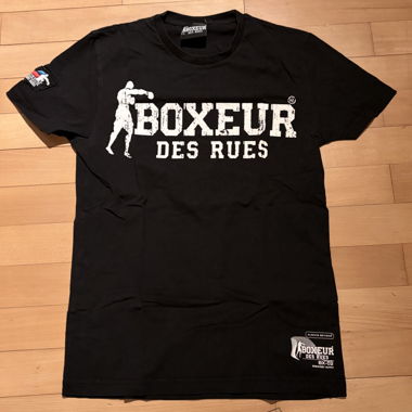 T-shirt Boxeur des Rues noir