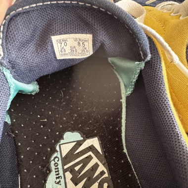 Vans - Comfycush Era Dress Blues Aspen Gold