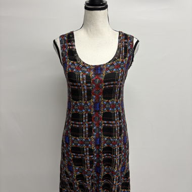 Custo Barcelona Multicolor Dress 38 Viscose