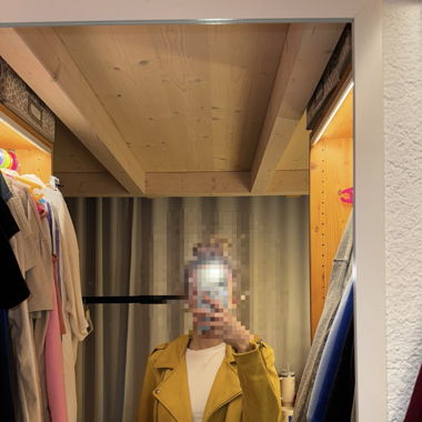Kunstlederjacke, senfgelb, Damen