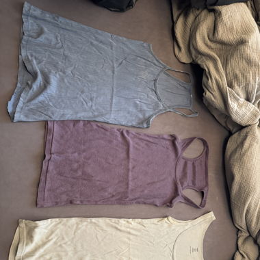 3x Tanktop Gr. XS