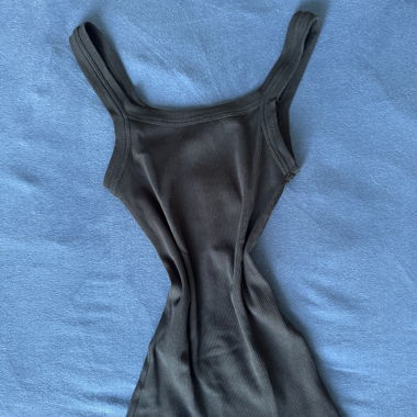 Nessuna spesa di spedizione Top nero Tezenis