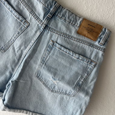 Shorts en jean Mom Stradivarius, taille 40