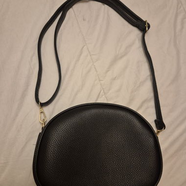 spacious black bag