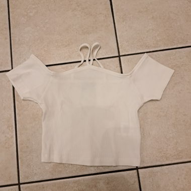 Top bianco taglia 11-12 anni