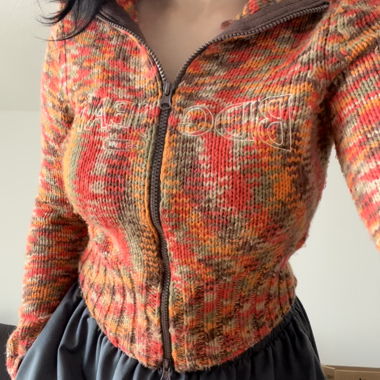 wool zip up jacket🍓