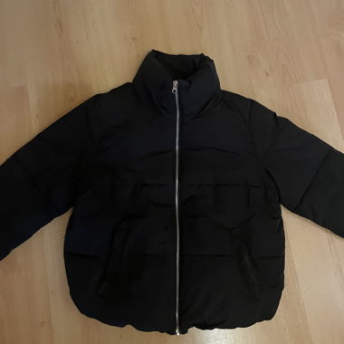 Black winter jacket