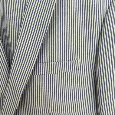 Mango striped man suit