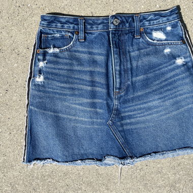 Jeans- Rock