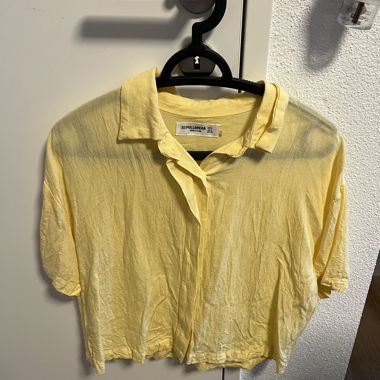3 new blouses, pink, yellow, red. Size S