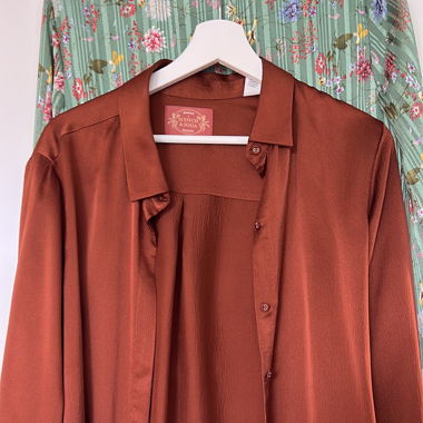 Scotch & Soda Bluse cognac L