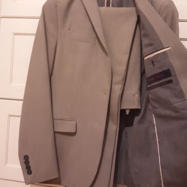 ZARA MEN grauer Anzug 48