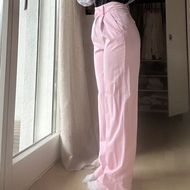 Rosa Anzugshose 