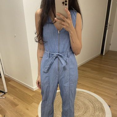 Jumpsuit Jeanslook, ZARA