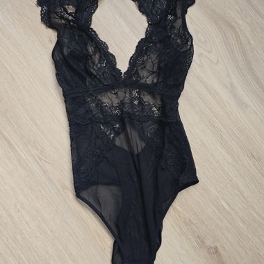Black Lace Bodysuit
