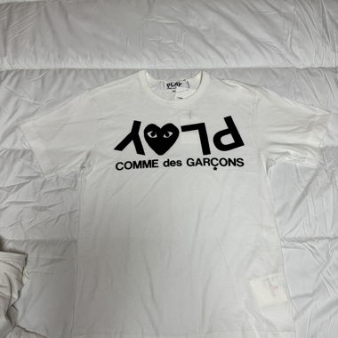 T-shirt PLAY COMME des GARÇONS bianco M