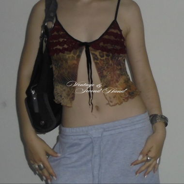 Leo Print Top