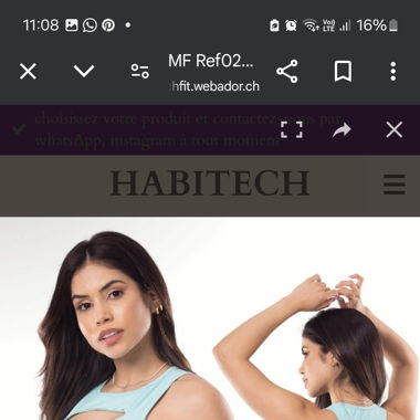 Habits de sport 