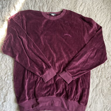 Red Velvet Sweater