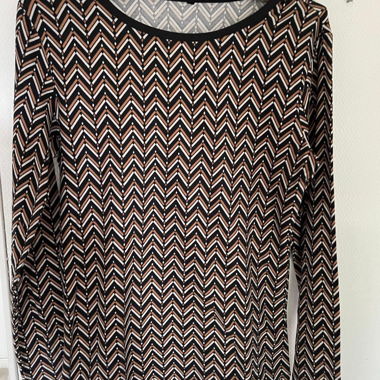 T-shirt manches longues à motifs taille S