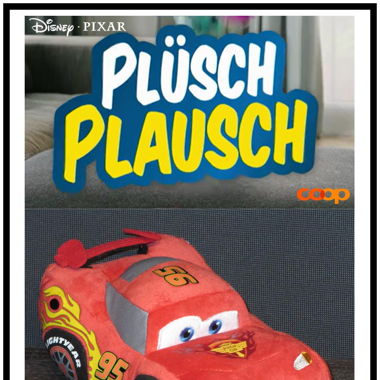 2016 Coop Plüsch Plausch Disney Pixar Cars Auto