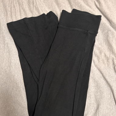 Black Flared Leggings