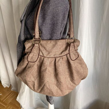 Winterliche Stofftasche