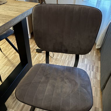 Set of 6 grey chairs