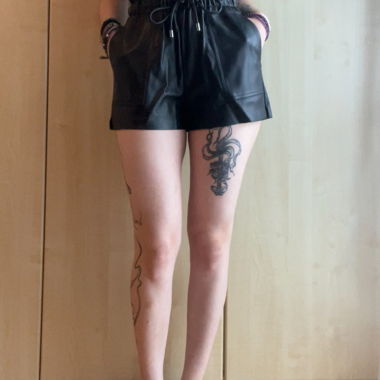 leder shorts