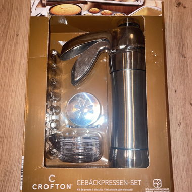 Kit pressa per biscotti nuovo