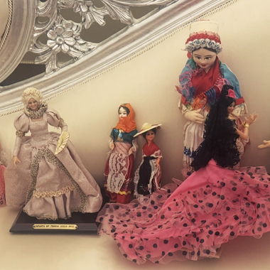 Vintage-Sammlung aus aller Welt