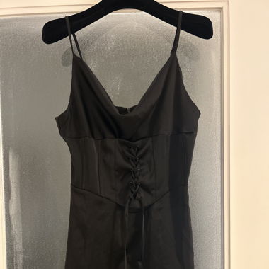 Elegant satin minidress 