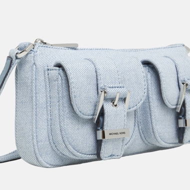 Michael Kors Denim Clutch