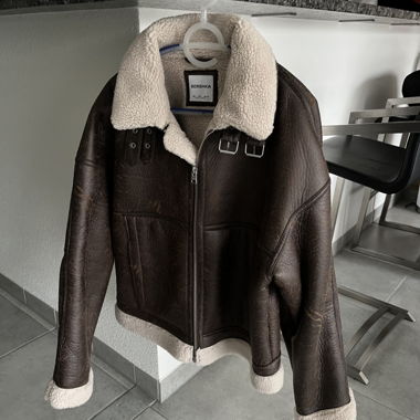 Bershka leather jacket