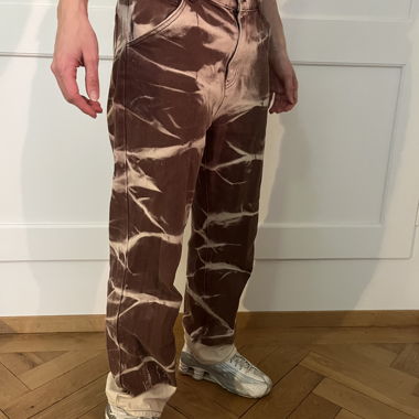 Pantalon en jean fin