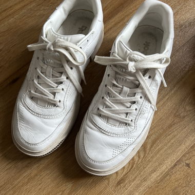 Reebok weisse Leder-Sneaker