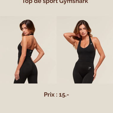Gymshark Backless Top