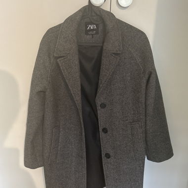 Manteau en chevrons Zara