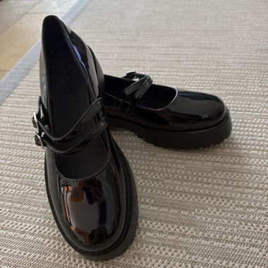 Black Patent Loafers