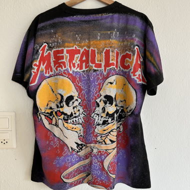 T-shirt graphique vintage Metallica