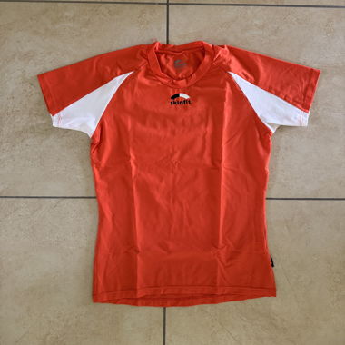 Canottiera da sport arancione Skinfit