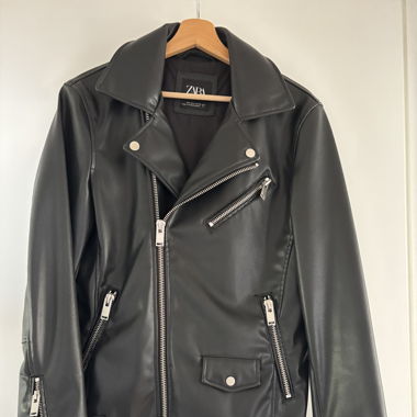 Veste similicuir homme