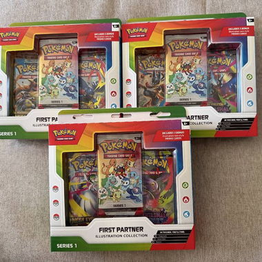 3x First Partner Serie 1 English SCELLED