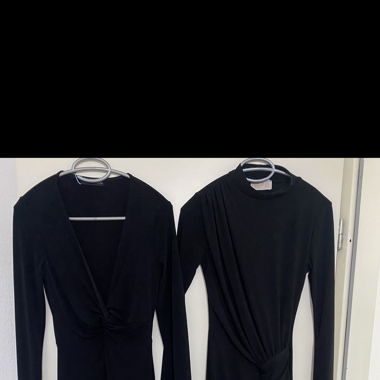 Lange elasten kleid gr xs