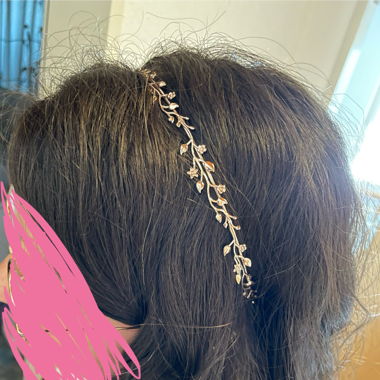 Haarschmuck rosé-gold