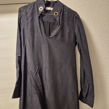Robe chemise Chloé noire
