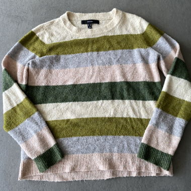 stripped sweater